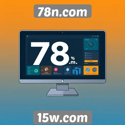 Evolução da interface do 78n.com nos últimos anos